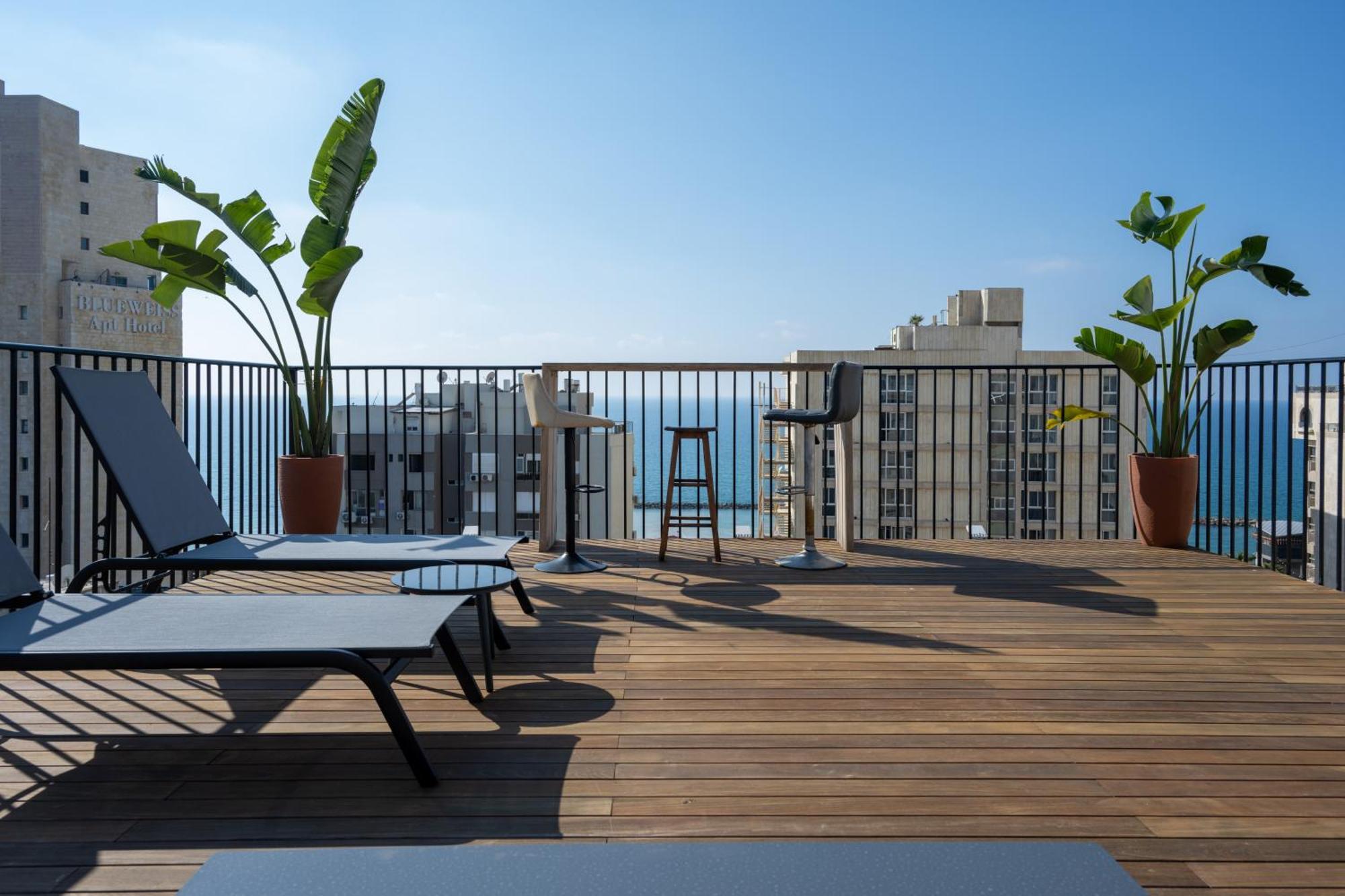 Roof Top 3 Floors Netanja Exteriér fotografie